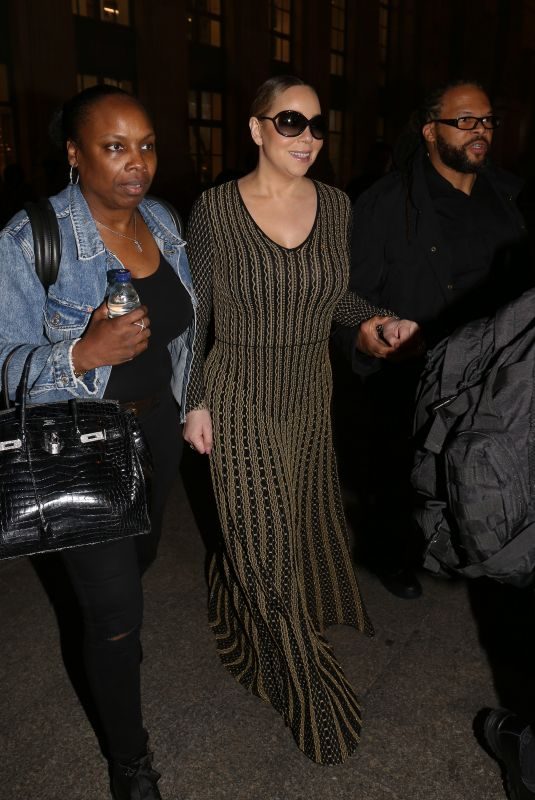 MARIAH CAREY at Gare Du Nord in Paris 05/30/2019