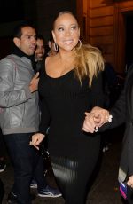 MARIAH CAREY at Novikov Restaurant in London 05/27/2019