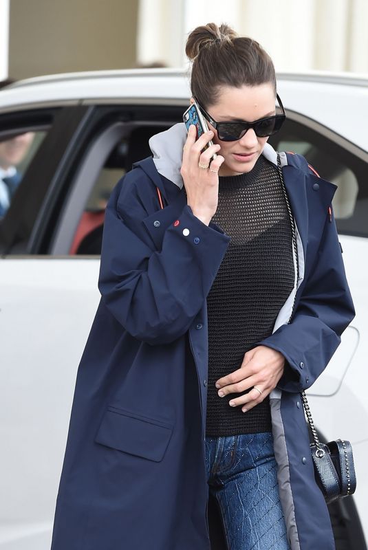 MARION COTILLARD Heading to Hotel Martinez in Cannes 05/21/2019