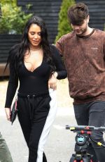 MARNIE SIMPSON Out Filming in London 05/03/2019