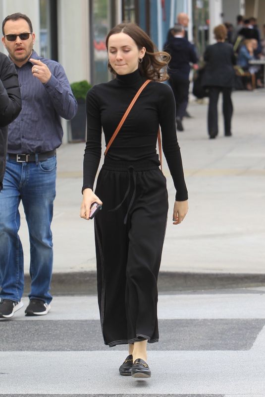 MAUDE APATOW Out Shopping in Beverly Hills 04/30/2019