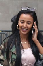 MAYA JAMA Leaves BBC Studios in London 05/02/2019