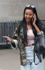MAYA JAMA Leaves BBC Studios in London 05/02/2019