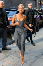 MEAGAN GOOD Arrives at Good Morning America in New York 04/29/2019