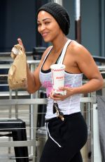 MEAGAN GOOD at a Gym in West Hollywood 05/08/2019
