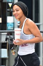 MEAGAN GOOD at a Gym in West Hollywood 05/08/2019