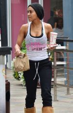 MEAGAN GOOD at a Gym in West Hollywood 05/08/2019