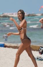 MELISSA CASTAGNOLI in Bikini at a Beach in Miami 05/20/2019