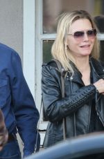 MICHELLE PFEIFFER at Caffe Delfini in Santa Monica 05/11/2019