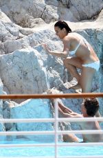 MICHELLE RODRIGUEZ in Bikini at Hotel Du Cap-eden-roc in Cannes 05/22/2019
