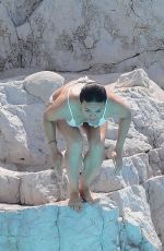 MICHELLE RODRIGUEZ in Bikini at Hotel Du Cap-eden-roc in Cannes 05/22/2019