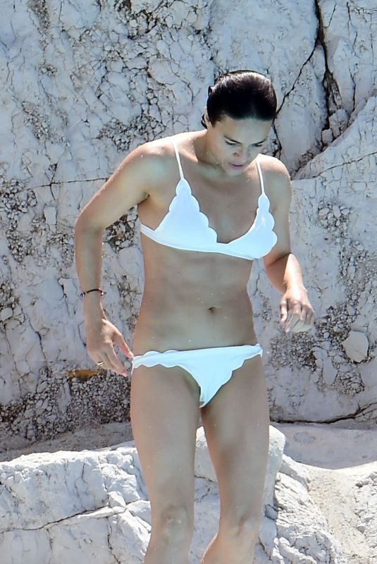 MICHELLE RODRIGUEZ in Bikini at Hotel Du Cap-eden-roc in Cannes 05/22/2019