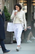 MICHELLE RODRIGUEZ Shopping at Apple Store in New York 05/15/2019