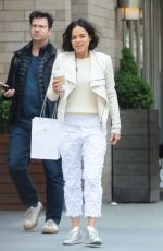 MICHELLE RODRIGUEZ Shopping at Apple Store in New York 05/15/2019