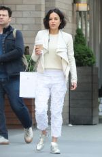 MICHELLE RODRIGUEZ Shopping at Apple Store in New York 05/15/2019