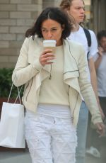 MICHELLE RODRIGUEZ Shopping at Apple Store in New York 05/15/2019