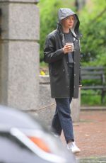 MICHELLE WILLIAMS Out and About with Her Dog in New York 05/23/2019