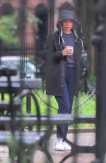 MICHELLE WILLIAMS Out and About with Her Dog in New York 05/23/2019