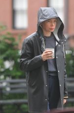 MICHELLE WILLIAMS Out and About with Her Dog in New York 05/23/2019