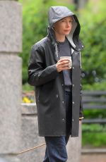 MICHELLE WILLIAMS Out and About with Her Dog in New York 05/23/2019