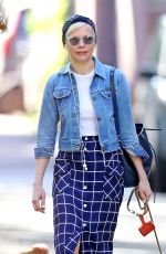 MICHELLE WILLIAMS Out with Her Dog in New York 05/23/2019