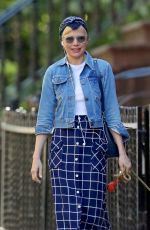 MICHELLE WILLIAMS Out with Her Dog in New York 05/23/2019