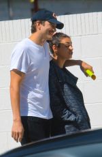MILA KUNIS and Ashton Kutcher Out in Los Angeles 05/17/2019