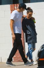 MILA KUNIS and Ashton Kutcher Out in Los Angeles 05/17/2019