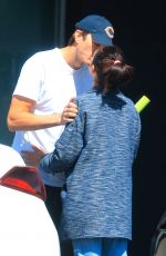 MILA KUNIS and Ashton Kutcher Out in Los Angeles 05/17/2019