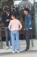 MILA KUNIS and Ashton Kutcher Shopping for Furniture at Orange Store in West Hollywood 05/23/2019