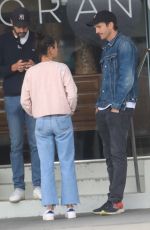 MILA KUNIS and Ashton Kutcher Shopping for Furniture at Orange Store in West Hollywood 05/23/2019