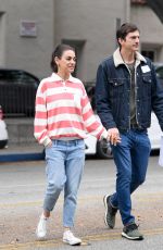 MILA KUNIS and Ashton Kutcher Tour a Potential Preschool in Los Angeles 05/15/2019