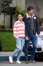 MILA KUNIS and Ashton Kutcher Tour a Potential Preschool in Los Angeles 05/15/2019