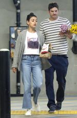MILA KUNIS anf Ashton Kutcher Out in Los Angeles 05/24/2019