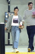 MILA KUNIS anf Ashton Kutcher Out in Los Angeles 05/24/2019