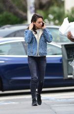 MILA KUNIS Out and About in Los Angeles 05/10/2019