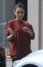 MILA KUNIS Out for Lunch in Beverly Hills 05/04/2019