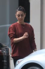 MILA KUNIS Out for Lunch in Beverly Hills 05/04/2019