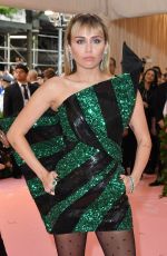 MILEY CYRUS at 2019 Met Gala in New York 05/06/2019