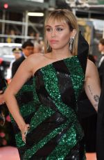 MILEY CYRUS at 2019 Met Gala in New York 05/06/2019