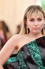 MILEY CYRUS at 2019 Met Gala in New York 05/06/2019