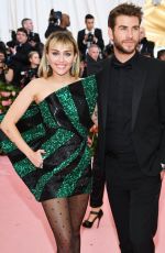 MILEY CYRUS at 2019 Met Gala in New York 05/06/2019