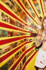MILEY CYRUS for Von, April 2019