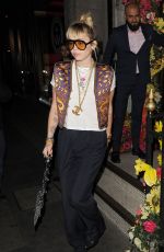 MILEY CYRUS Leaves Gymkhana in London 05/28/2019