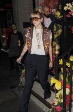 MILEY CYRUS Leaves Gymkhana in London 05/28/2019