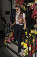 MILEY CYRUS Leaves Gymkhana in London 05/28/2019