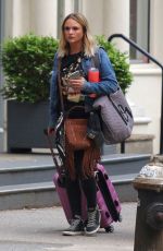 MIRANDA LAMBERT and Brendan McLoughlin Leaves Their Apartment in New York 05/15/2019