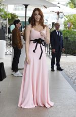 MIRIAM LEONE at a Photoshoot at 2019 Cannes Film Festival 05/21/2019