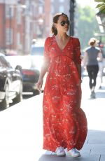 MYLEENE KLASS and CAROL VORDERMAN Out for Lunch in London 06/27/2019