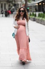 MYLEENE KLASS Arrives at Smooth Radio in London 05/27/2019